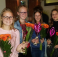 Meisjes t/m 17 werd kampioen in de derde klasse. V.l.n.r. Lara Langendoen, Sophie Opbroek, Amber Cuijpers en Julia Saenen.